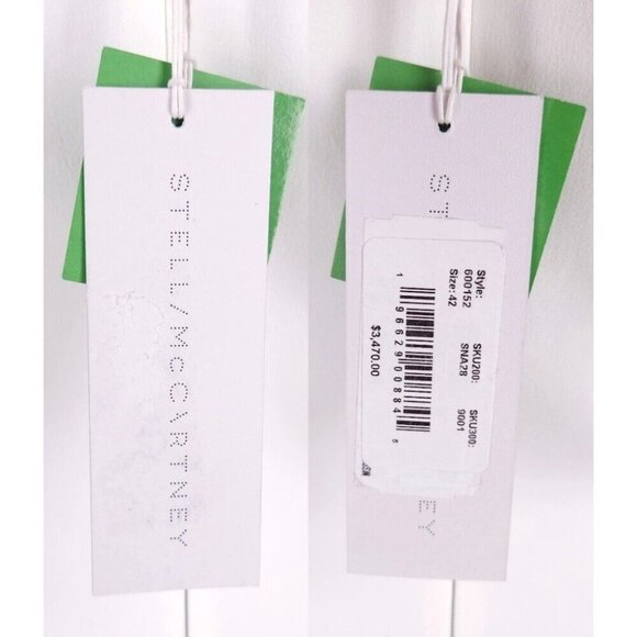 Stella McCartney Lara Stretch-Cady Gown Size 42 US 6 S White Womens $3470 - Picture 10 of 16